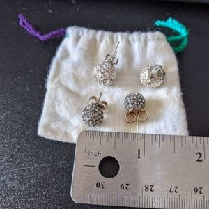 Sparkle ball earrings